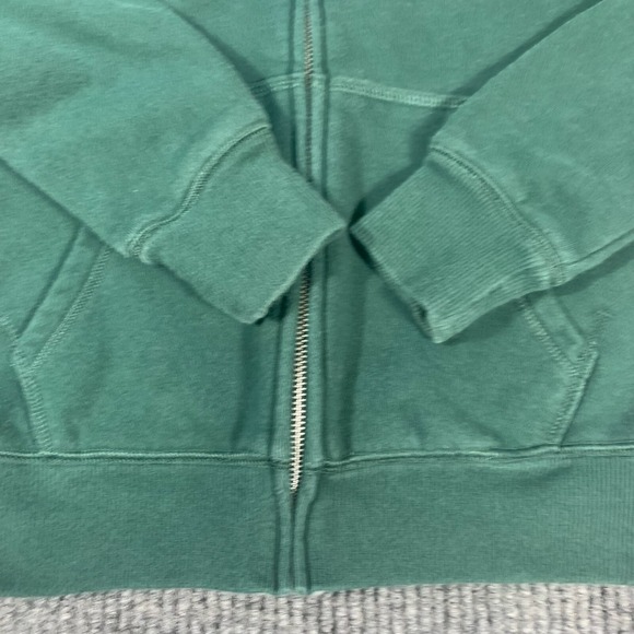 Nike Michigan State Spartans Hoodie Boys Medium Green Full Zip Sweatshirt Swoosh - Picture 8 of 13